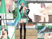 【MMD】おっぱいだけ見せる罰ゲームと言いつつ実は、的なハイファイ　ミ〇chan